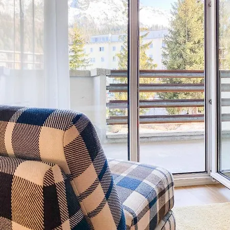 Διαμέρισμα Mitten In St. Moritz - Tiefgarage - Balkon - Wlan
